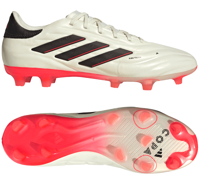 adidas Fussballschuh Copa Pure 2 Pro FG weiß schwarz rot