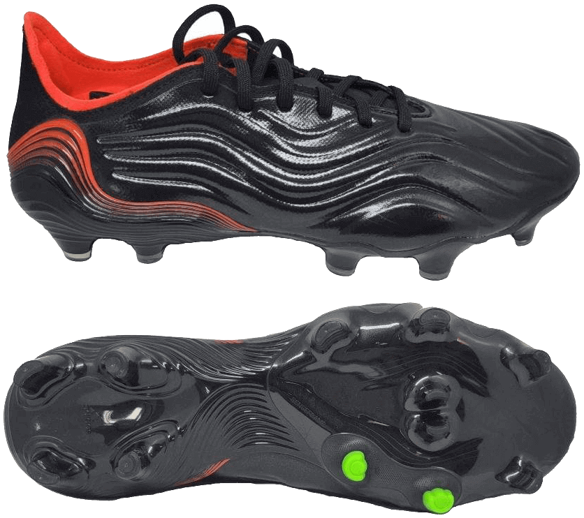 adidas Fußballschuh Copa Sense. 1FG schwarz rot