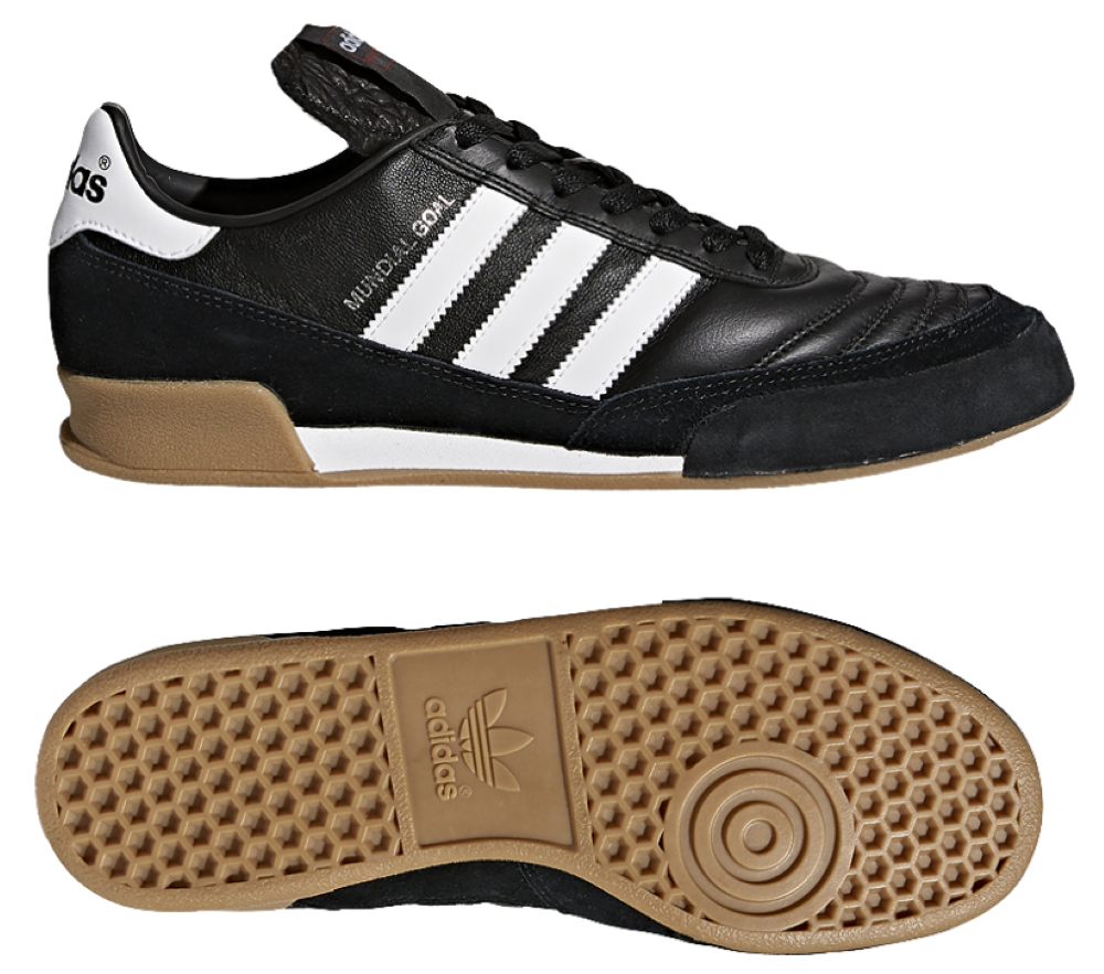 adidas Fussballschuh Mundial Goal IN schwarz weiß