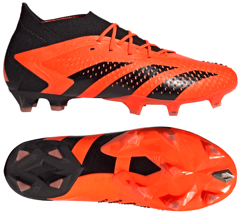 adidas Fußballschuh Predator Accuracy.1 FG orange schwarz