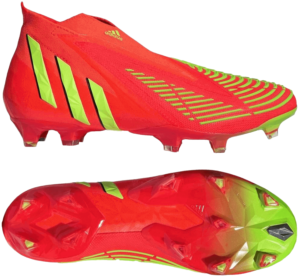 Adidas Fußballschuh Predator Edge+ FG Orange Neongrün