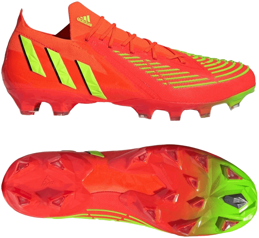 Adidas Fußballschuh Predator Edge.1L AG orange neogrün
