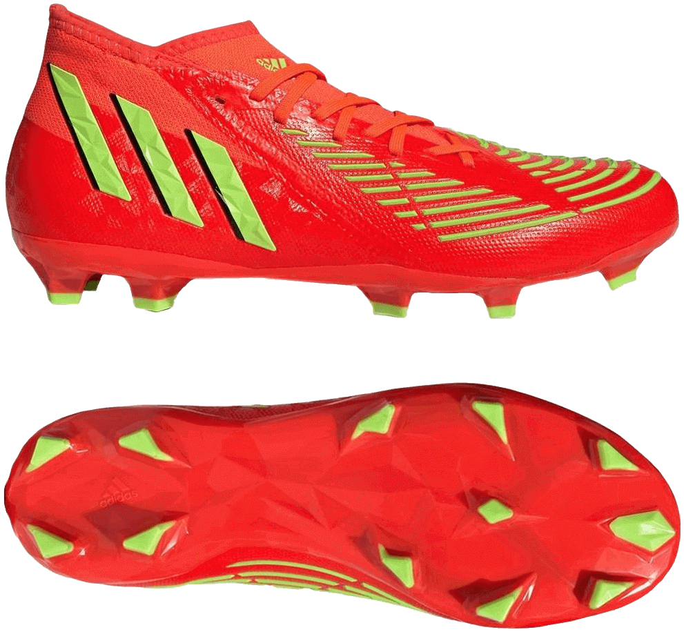 adidas FuBballschuh Predator Edge.2 FG orange neogrun