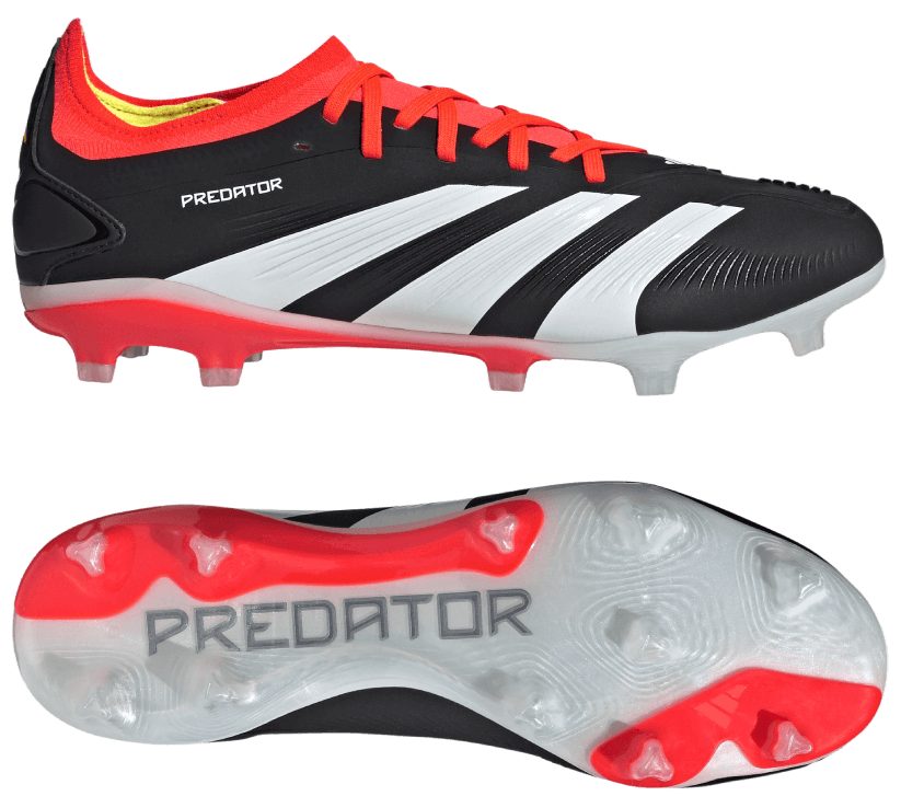 adidas Fussballschuh Predator Pro FG schwarz weiß rot