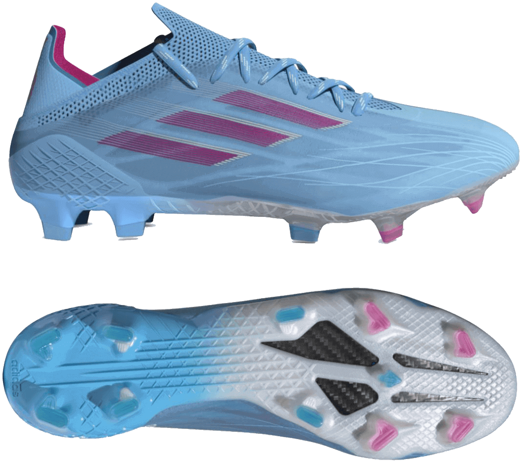 Adidas Fußballschuh X Speedflow.1 FG Blau Pink Weiss