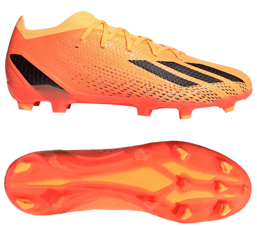 adidas Fußballschuh X Speedportal.2 FG orange gold schwarz