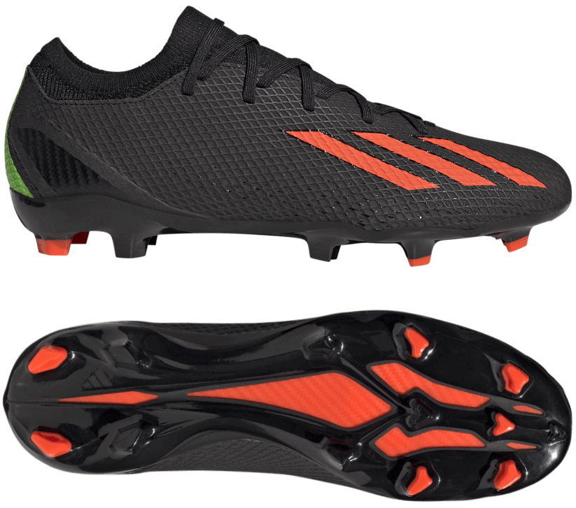 adidas Fußballschuh X Speedportal.3 FG schwarz orange