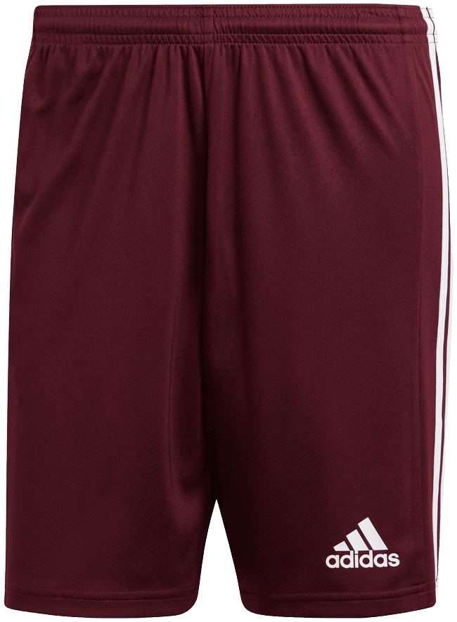adidas Fussballshort Squadra 21, 176, weinrot/weiß