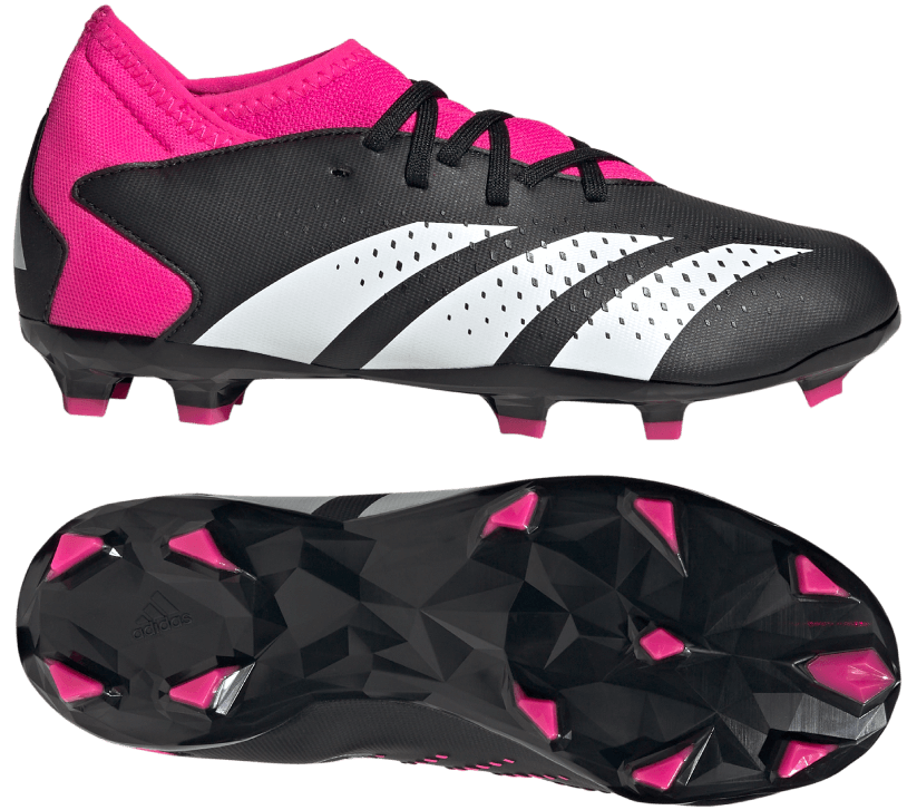 adidas Kinder Fußballschuh Predator Accuracy.3 FxG schwarz pink weiß