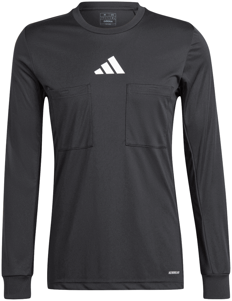 adidas Langarm Schiedsrichtertrikot Referee 24, 3XL, schwarz
