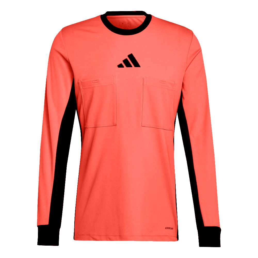 adidas Langarm Schiedsrichtertrikot Referee 24, 3XL, hellrot