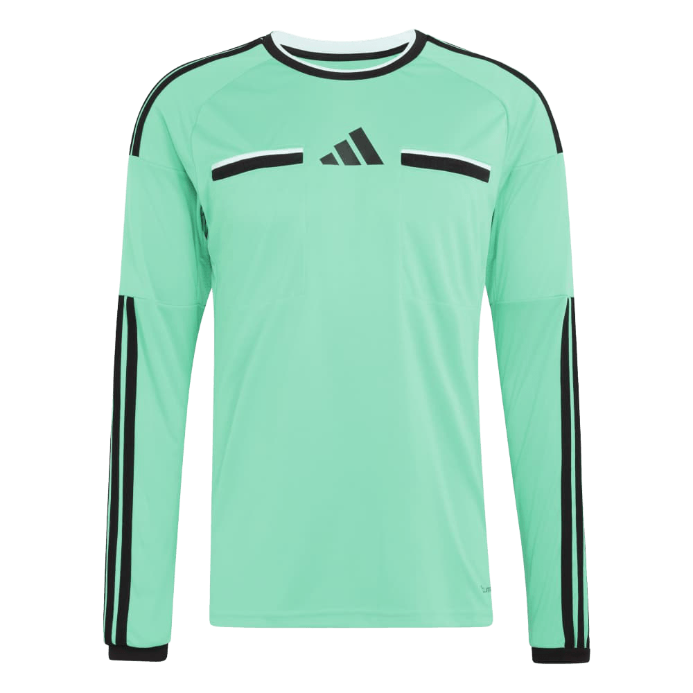 adidas Referee 26 Schiedsrichtertrikot Langarm, 3XL, mint/schwarz