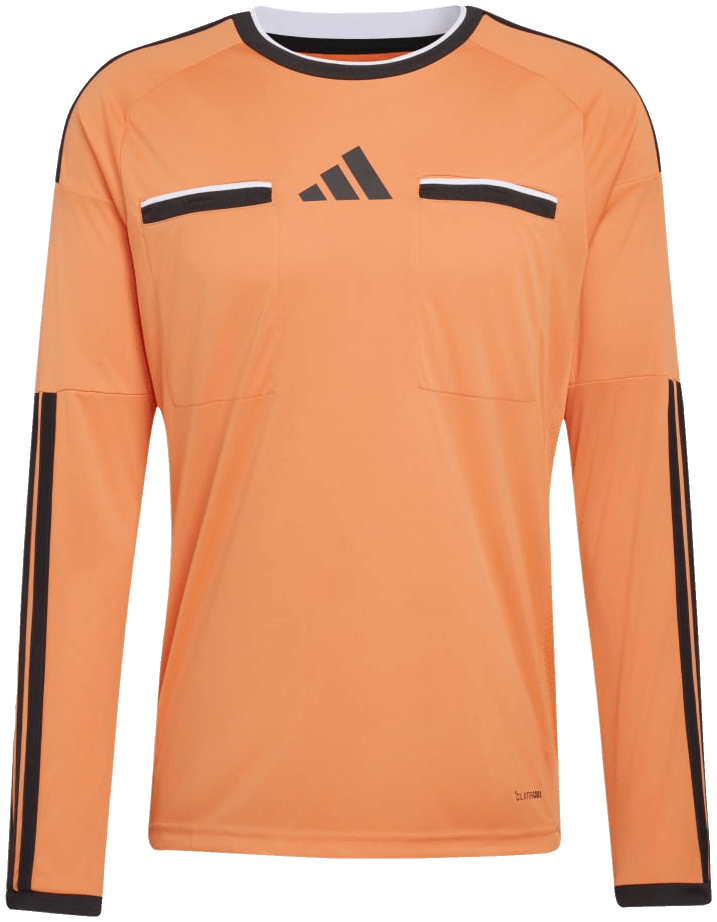 adidas Referee 26 Schiedsrichtertrikot Langarm, 3XL, orange/schwarz