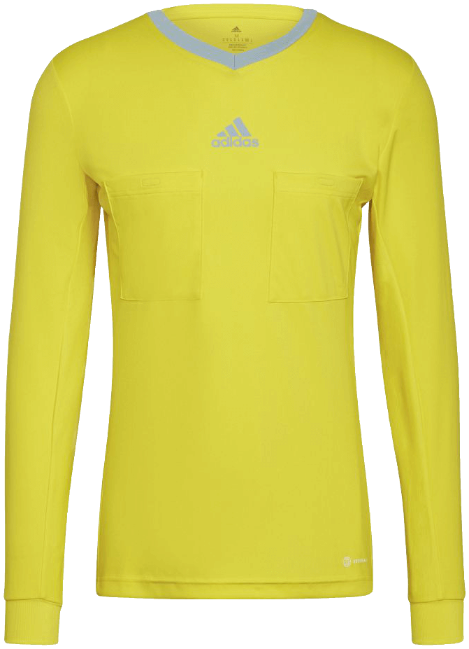 adidas Schiedsrichtertrikot langarm Referee 22, 2XL, gelb