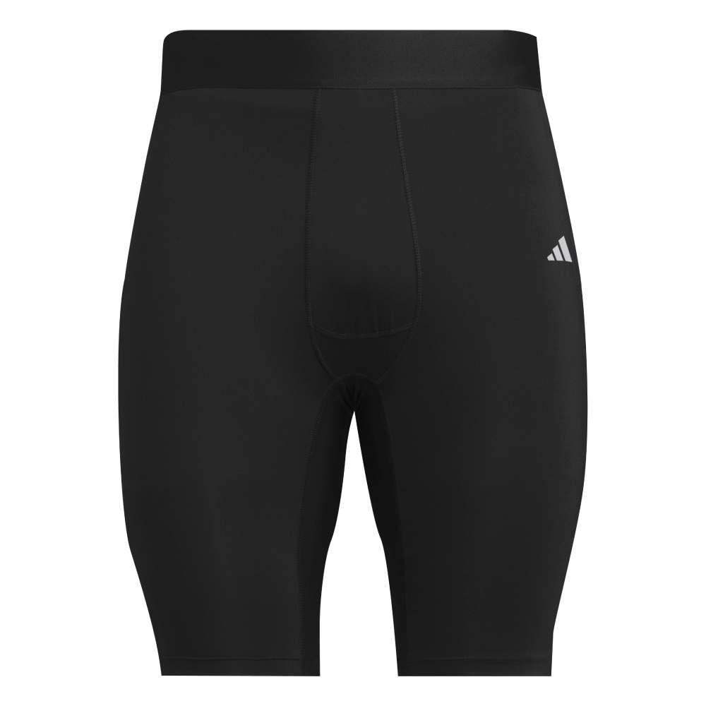 adidas Short Tights Techfit, 2XL, schwarz/weiß