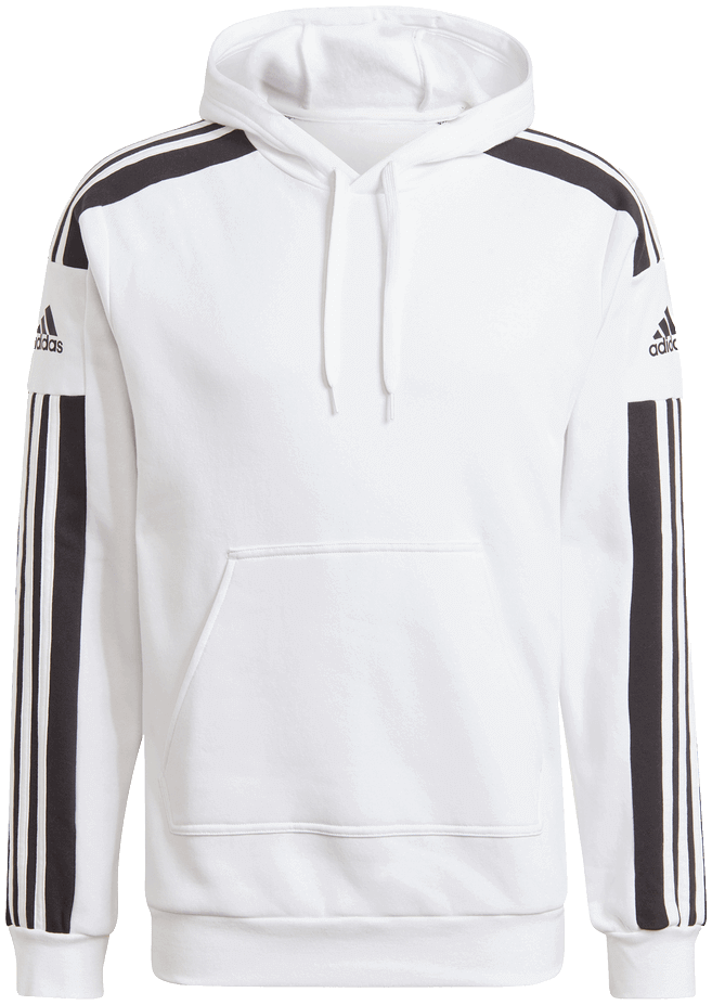 adidas Squadra 21 Hoody Sweat Hood, XL, weiß/schwarz