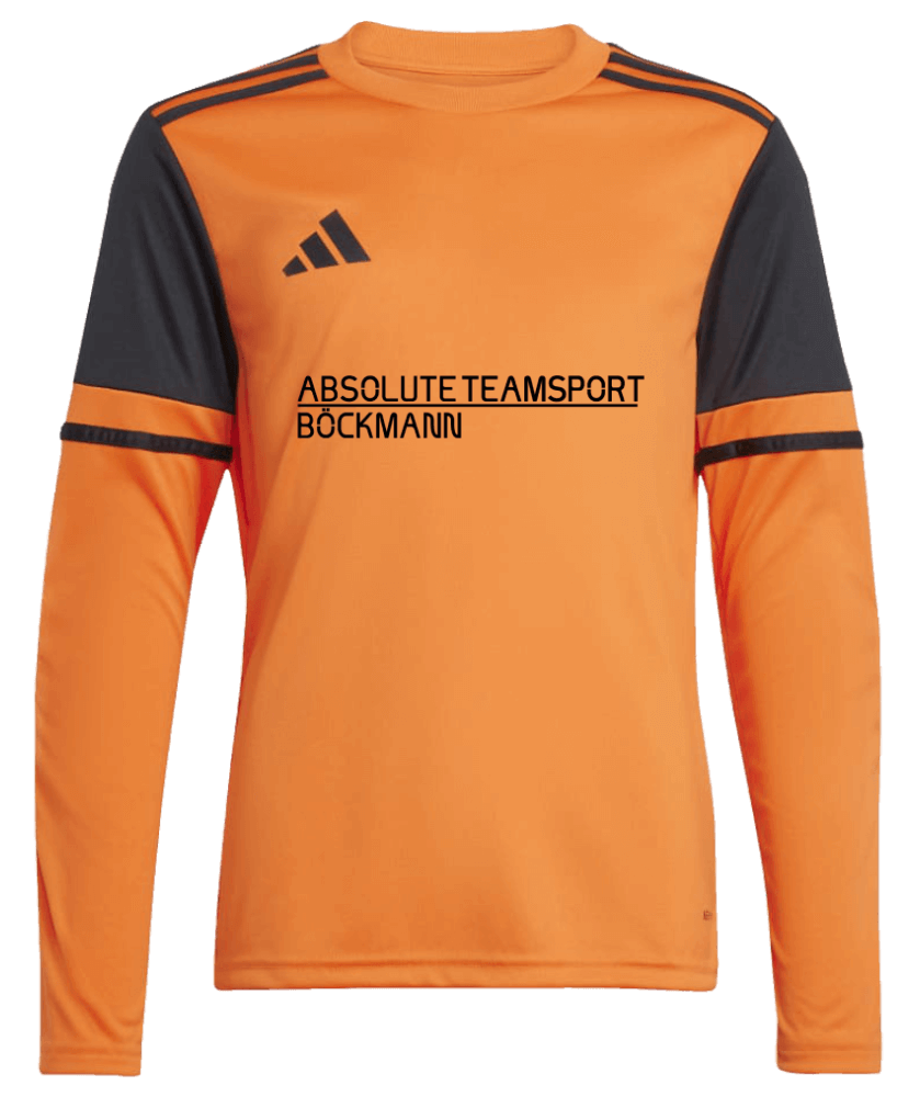 adidas Squadra 25 ATS Böckmann Torwarttrikot, 176, orange/schwarz