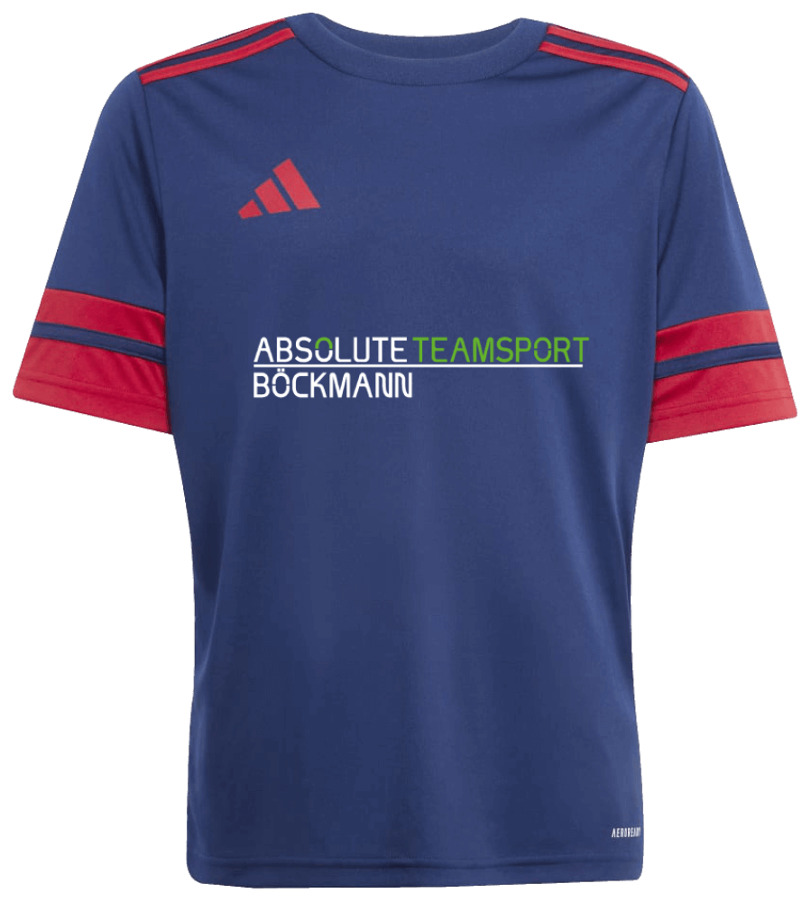 adidas Squadra 25 ATS Böckmann Trikot, 176, marine/rot