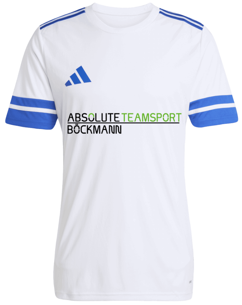 adidas Squadra 25 ATS Böckmann Trikot, 176, weiß/blau