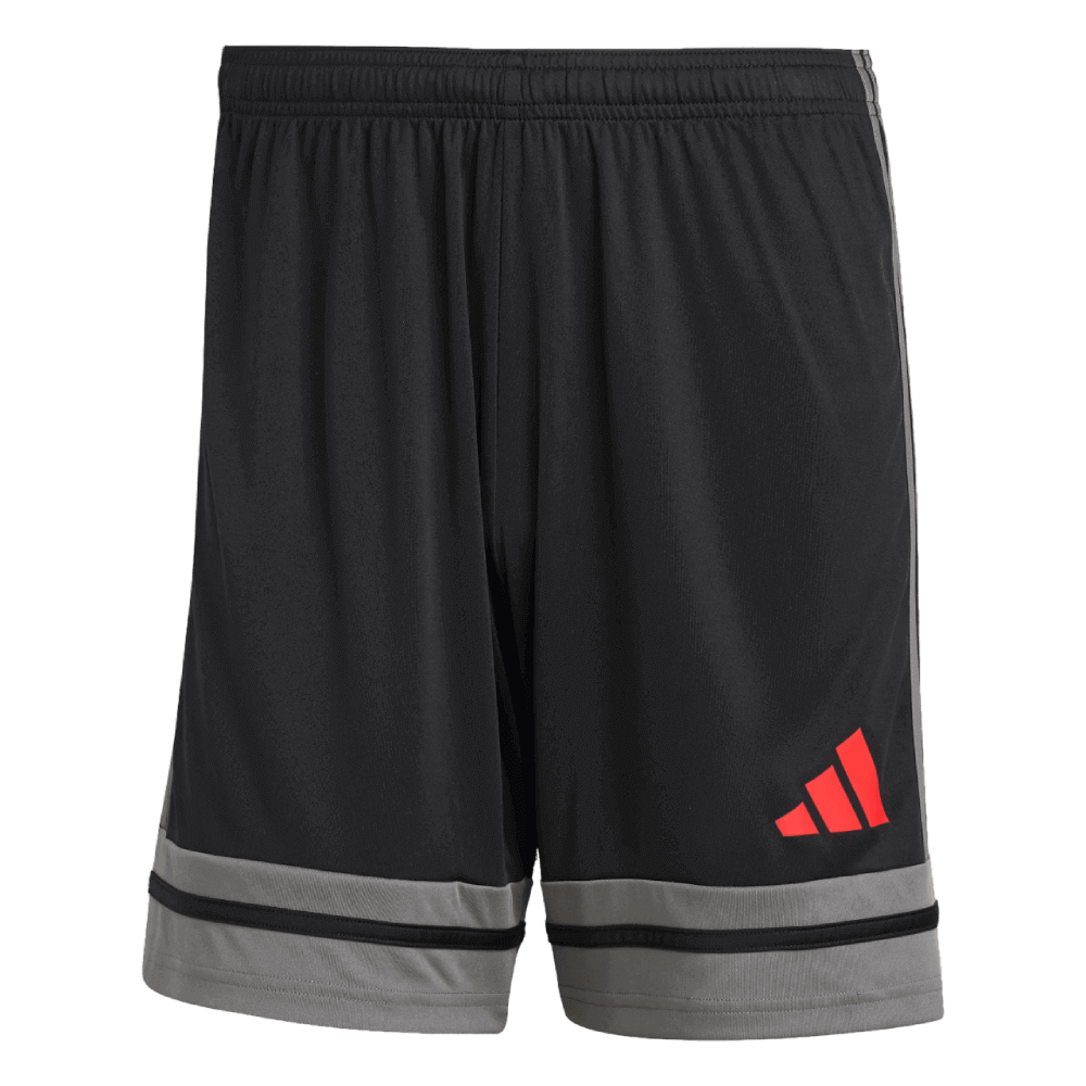 adidas Squadra 25 Fussballshorts, 3XL, schwarz/grau/rot