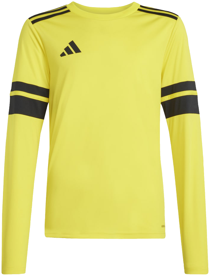 adidas Squadra 25 Langarm Fußball Trikot, 176, gelb/schwarz