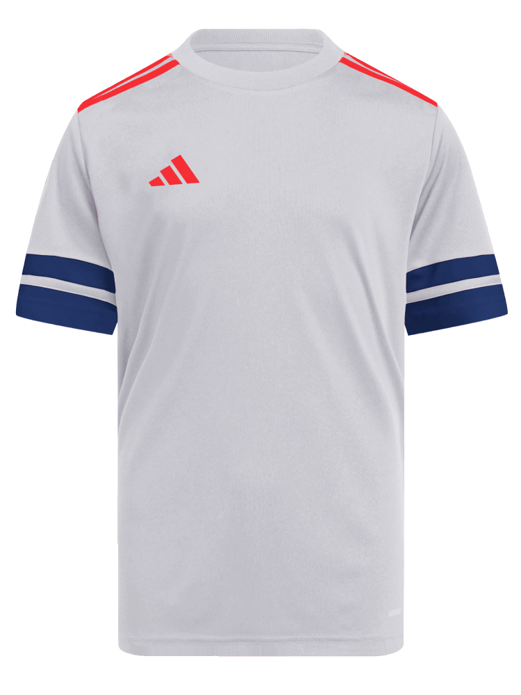 adidas Squadra 25 Trikot, 176, grau/marine/rot