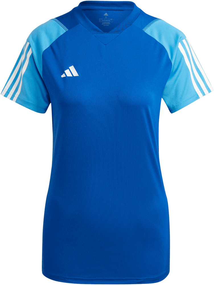 adidas Tiro 23 Competition Fussball Trikot, 2XL, blau/weiß