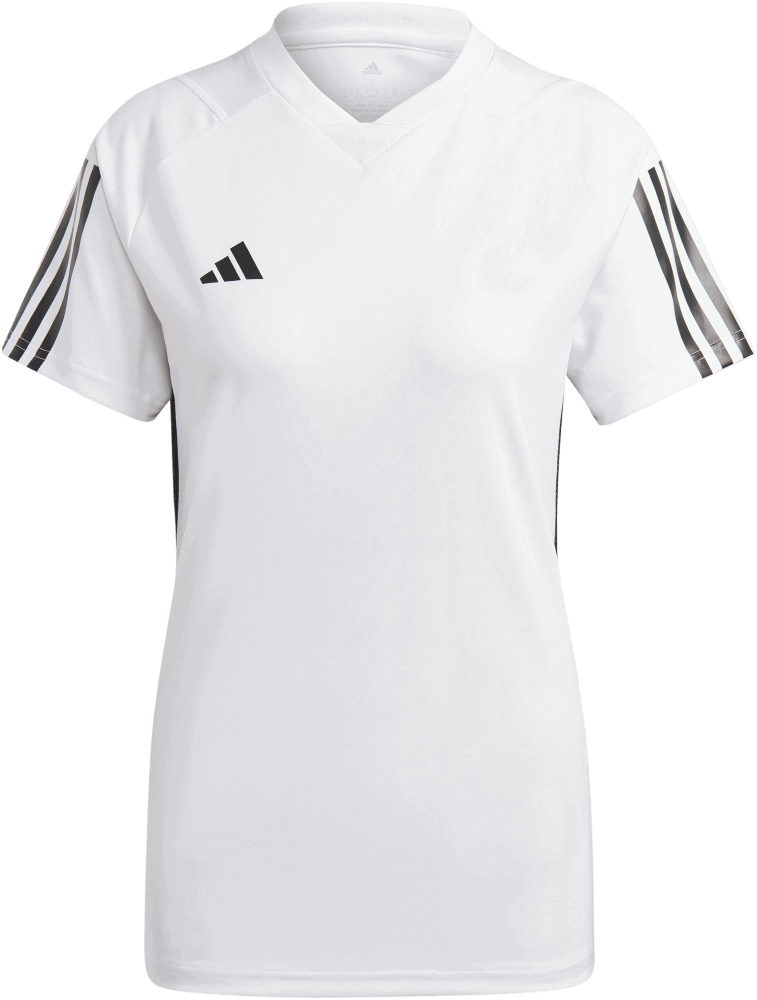 adidas Tiro 23 Competition Fussball Trikot, L, weiß/schwarz