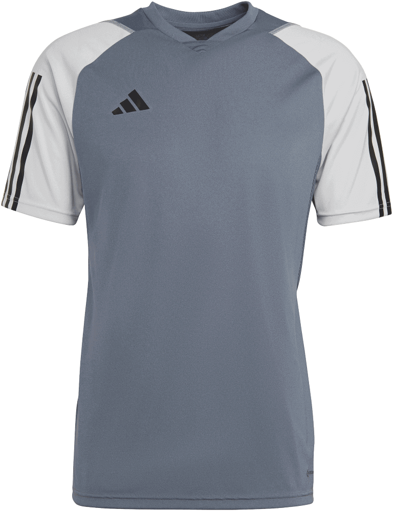 adidas Tiro 23 Competition Fussball Trikot Tiro 23 Competition, 164, grau/schwarz