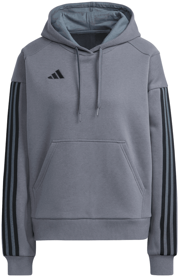 adidas Tiro 23 Competition Hoody, S, grau/schwarz