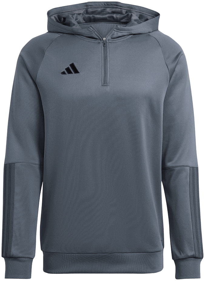 adidas Tiro 23 Competition Hoody, 3XL, grau/schwarz