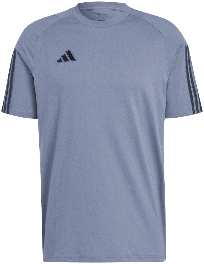 adidas Tiro 23 Competition T-Shirt, L, grau/schwarz