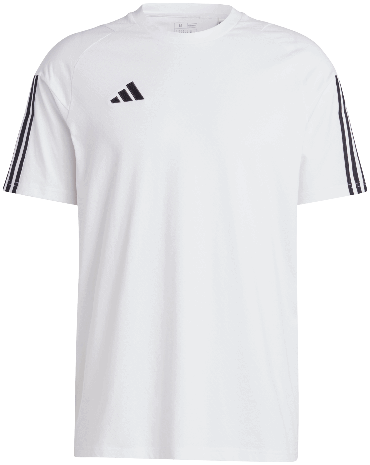 adidas Tiro 23 Competition T-Shirt, XS, weiß/schwarz