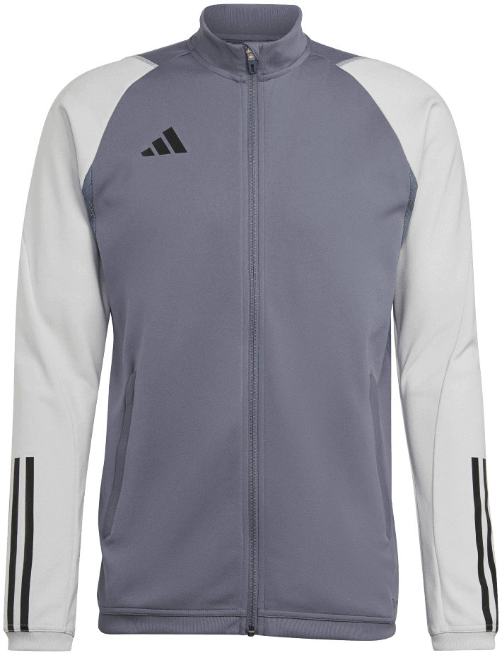 adidas Tiro 23 Competition Trainingsjacke, 2XL, grau/schwarz