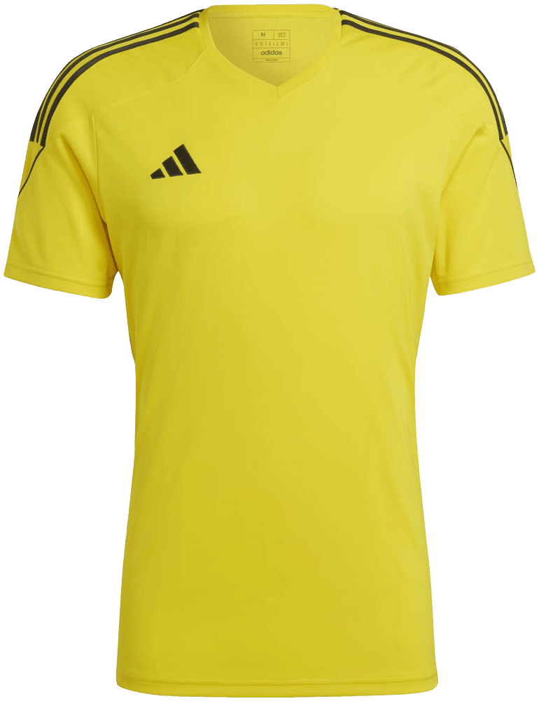 adidas Tiro 23 League Fussball Trikot, 164, gelb/schwarz