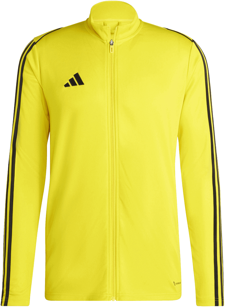 adidas Tiro 23 League Trainingsjacke, 164, gelb/schwarz