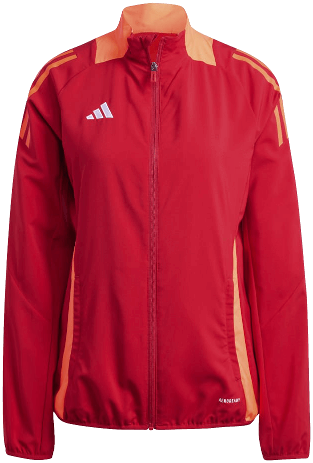 adidas Tiro 24 Competition Damen Präsentationsjacke, XL, rot