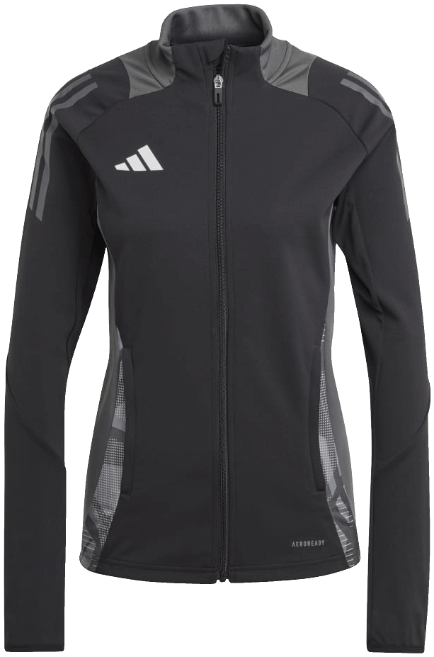 adidas Tiro 24 Competition Damen Trainingsjacke, S, schwarz/grau