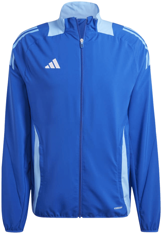 adidas Tiro 24 Competition Präsentationsjacke, 164, blau/hellblau