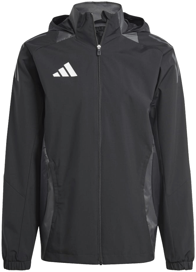 adidas Tiro 24 Competition Regenjacke, 2XL, schwarz/grau