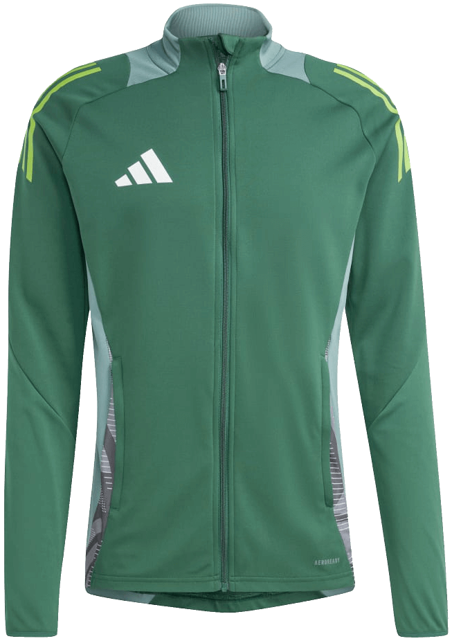 adidas Tiro 24 Competition Trainingsjacke, 3XL, dunkelgrün/grün