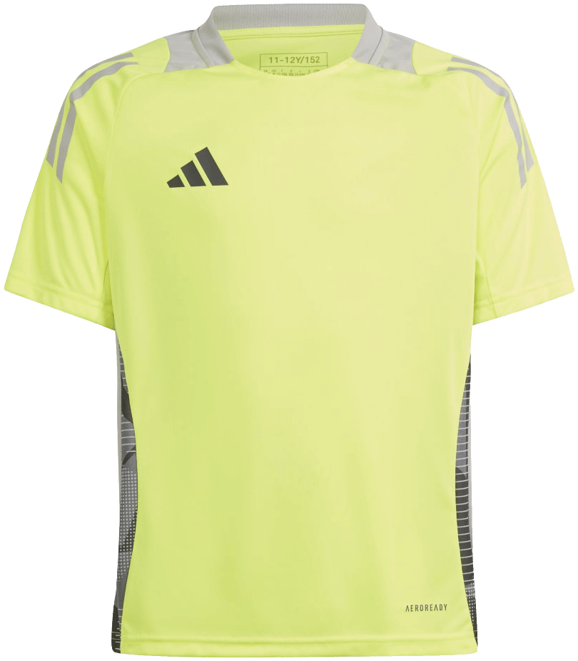 adidas Tiro 24 Competition Trainingstrikot, 164, gelb/grau