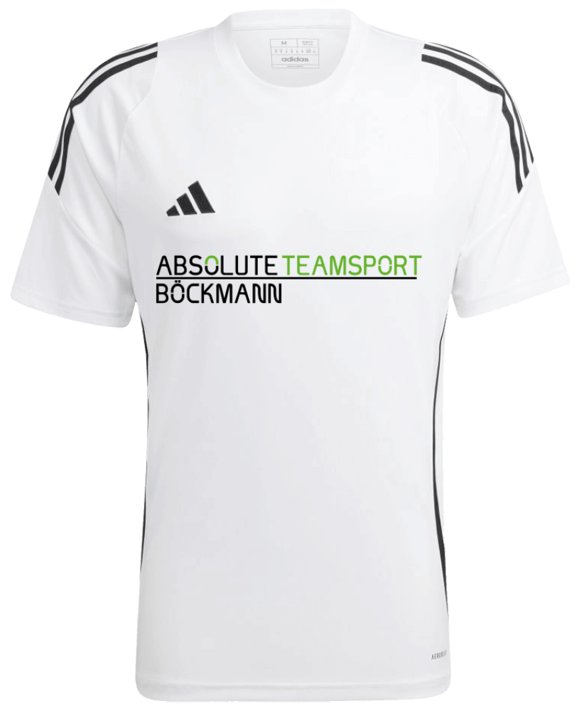 adidas Tiro 24 ATS Böckmann Trikot, 3XL, weiß/schwarz