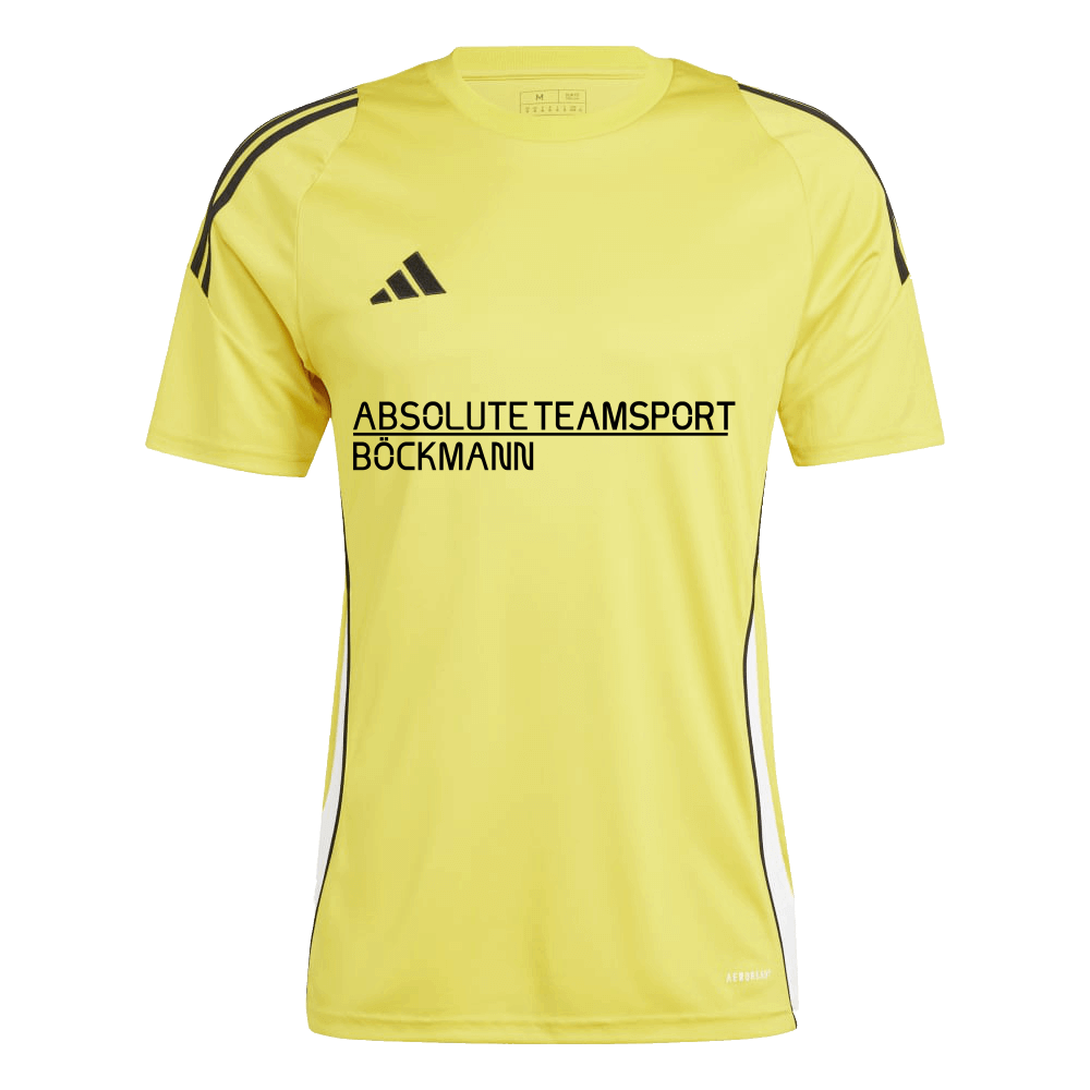 adidas Tiro 24 ATS Böckmann Trikot Tiro 24, 3XL, gelb/schwarz
