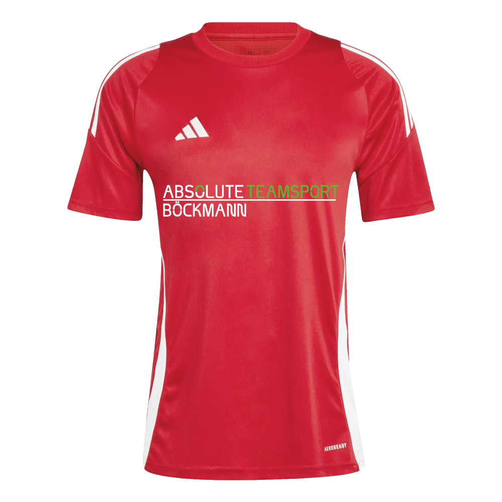 adidas Tiro 24 ATS Böckmann Trikot Tiro 24, 3XL, rot/weiß