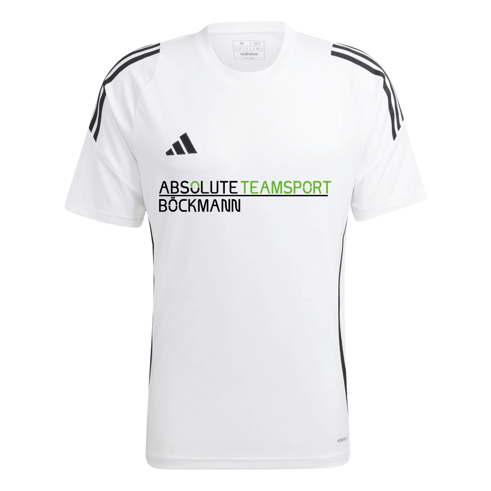 adidas Tiro 24 ATS Böckmann Trikot Tiro 24, 3XL, weiß/schwarz