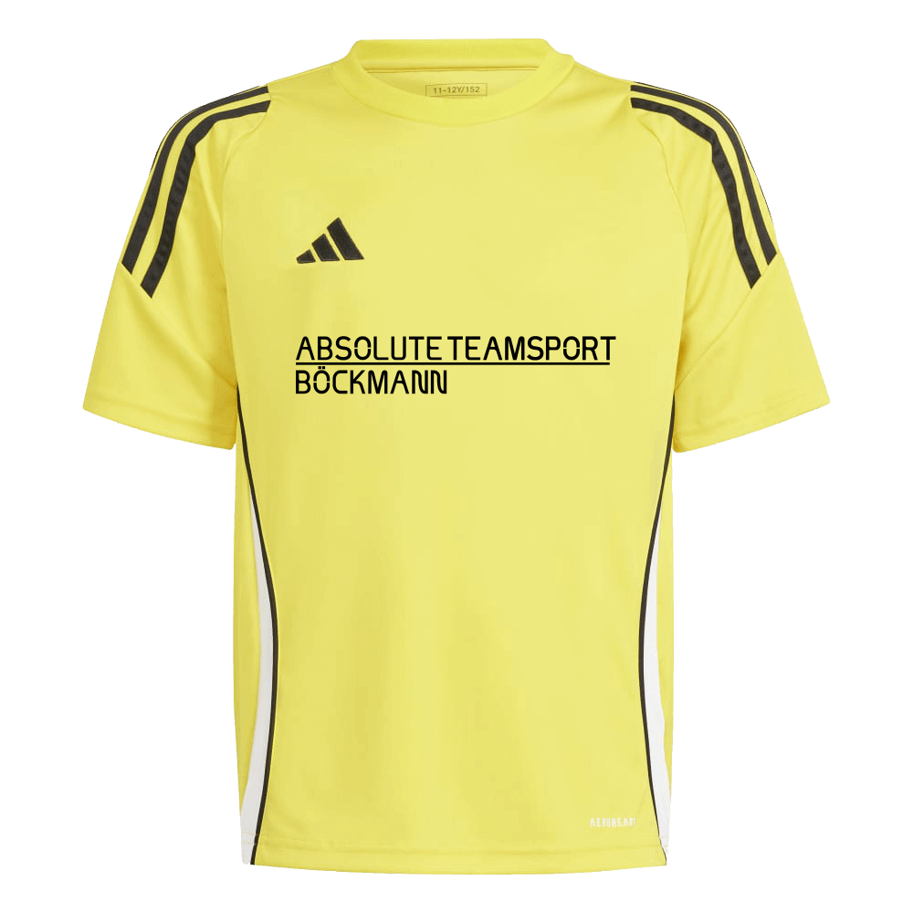 adidas Tiro 24 ATS Böckmann Trikot Tiro 24, 176, gelb/schwarz
