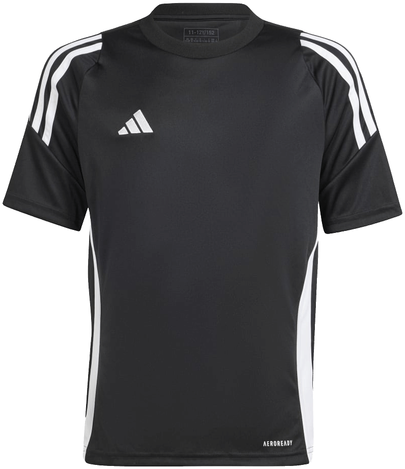 adidas Tiro 24 Fussball Trikot, 176, schwarz/weiß