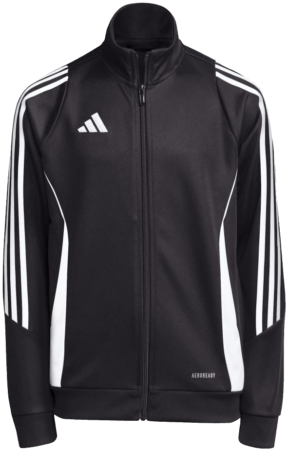 adidas Tiro 24 Trainingsjacke, 176, schwarz/weiß