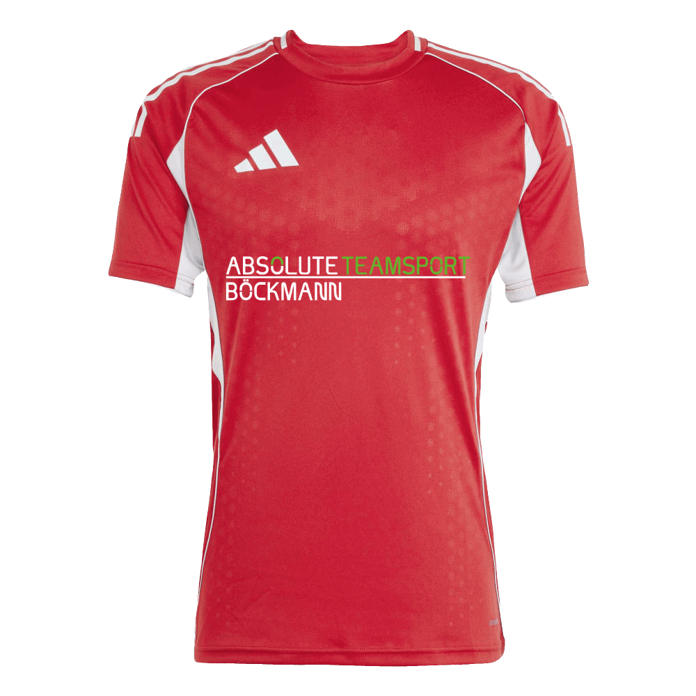 adidas Tiro 25 Competition ATS Böckmann Torwarttrikot kurzarm Tiro 25 Competition, 176, rot/weiß